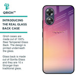 Lavender Purple Glass case for OPPO A17