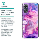 Cosmic Galaxy Glass Case for OPPO A17