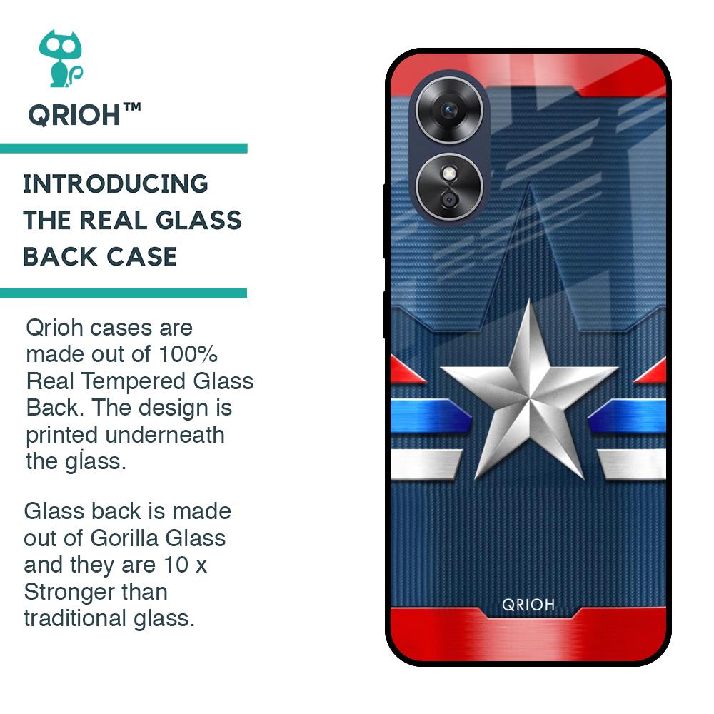 Brave Hero Glass Case for OPPO A17