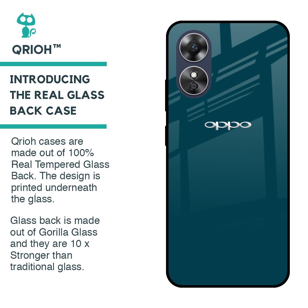 Emerald Glass Case for OPPO A17