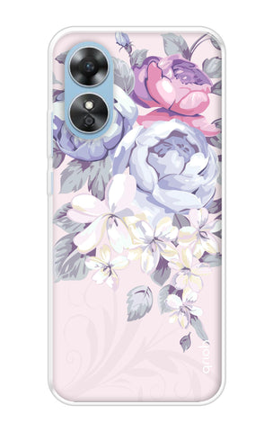 Floral Bunch Oppo A17 Back Cover