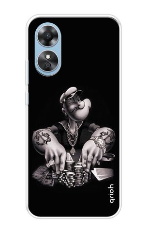 Rich Man Oppo A17 Back Cover