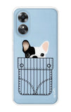 Cute Dog Oppo A17 Back Cover