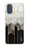 Hexagonal Pattern Motorola e32s Back Cover