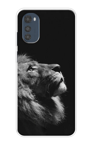 Lion Looking to Sky Motorola e32s Back Cover