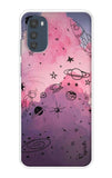 Space Doodles Art Motorola e32s Back Cover