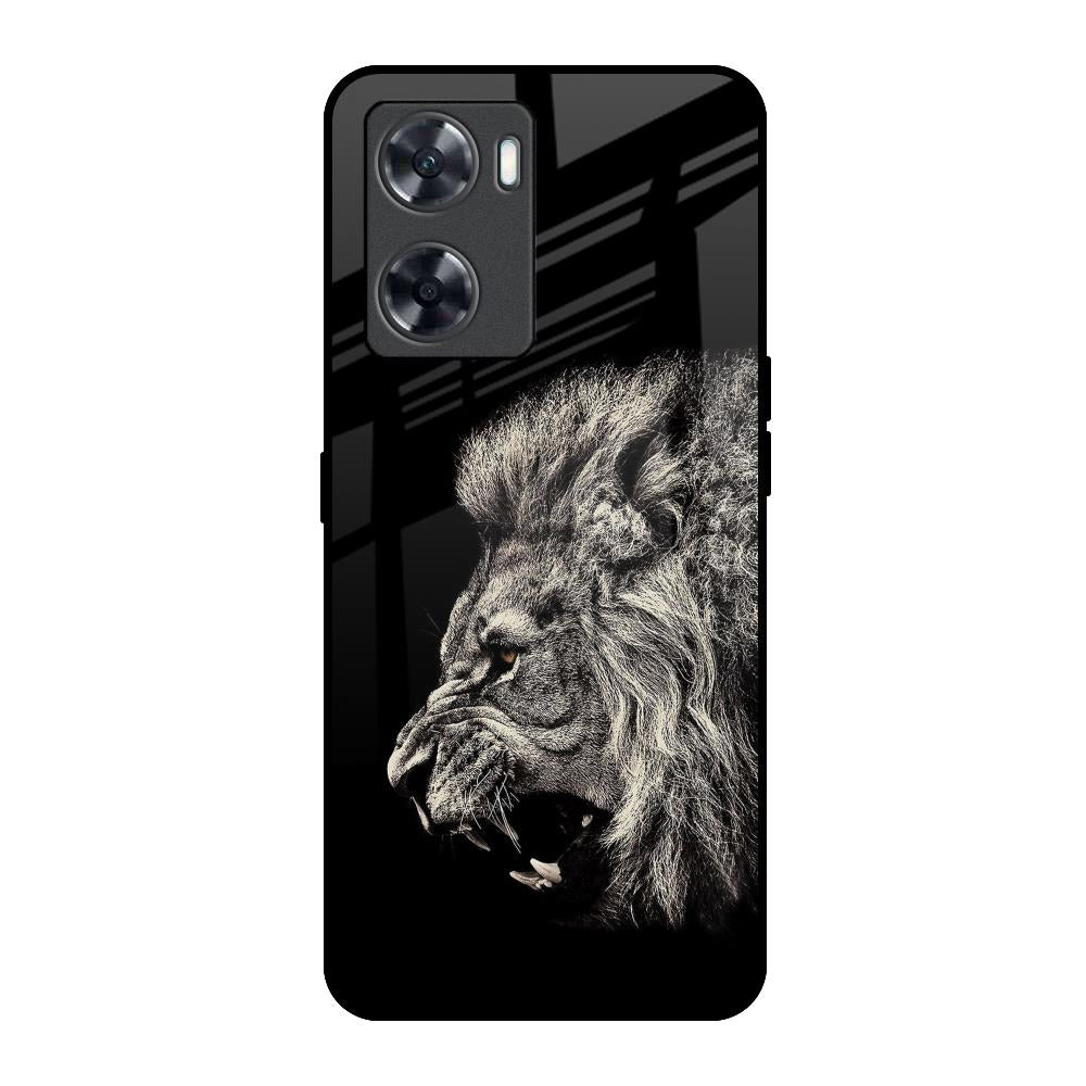 Brave Lion OnePlus Nord N20 SE Glass Back Cover Online