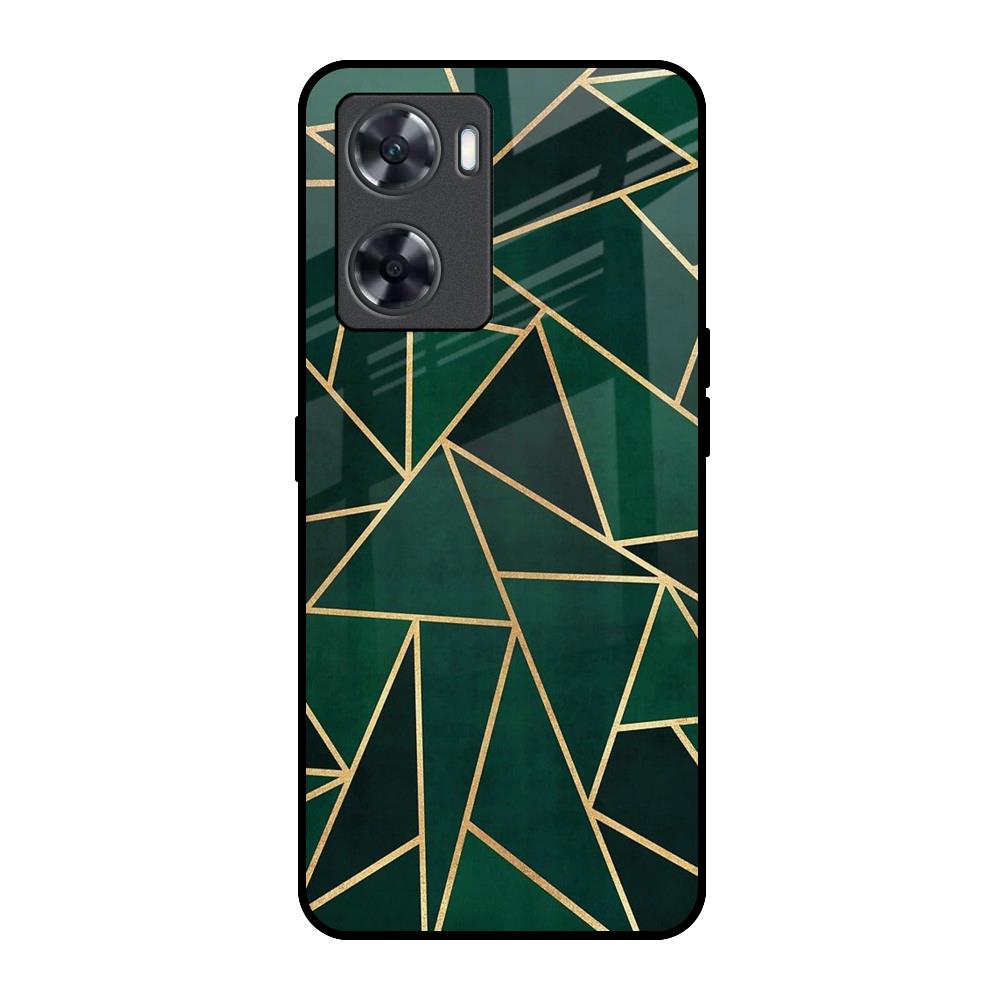 Abstract Green OnePlus Nord N20 SE Glass Back Cover Online