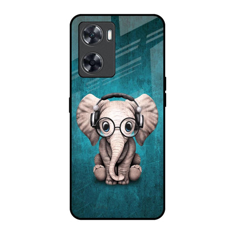 Adorable Baby Elephant OnePlus Nord N20 SE Glass Back Cover Online