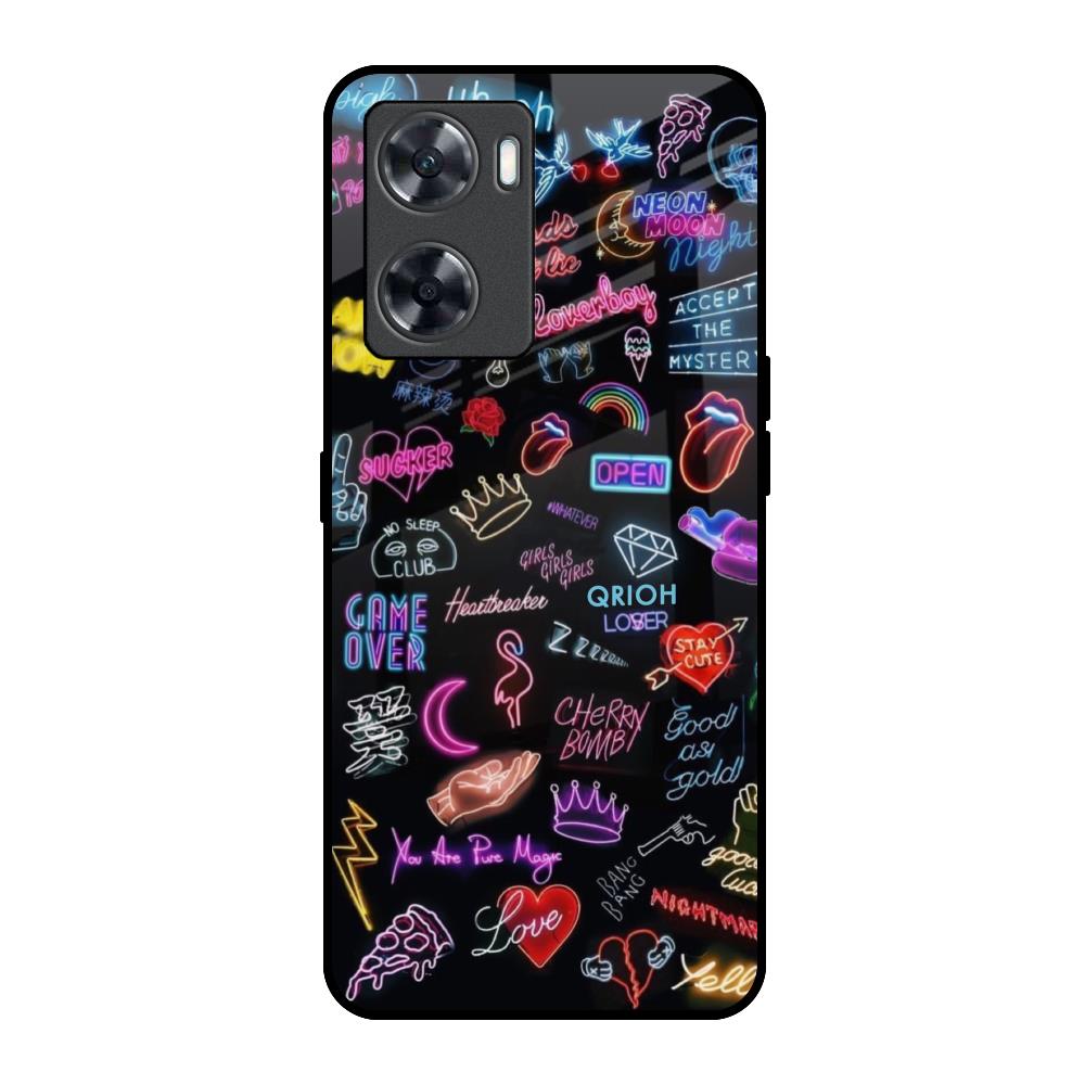 Accept The Mystery OnePlus Nord N20 SE Glass Back Cover Online