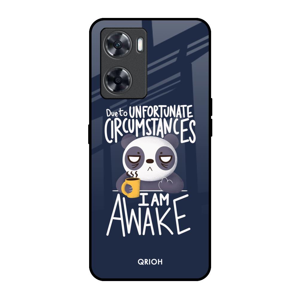 Struggling Panda OnePlus Nord N20 SE Glass Back Cover Online