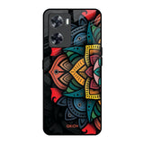 Retro Gorgeous Flower OnePlus Nord N20 SE Glass Back Cover Online