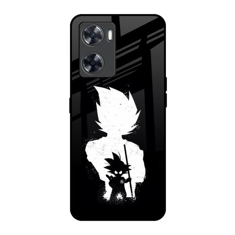 Monochrome Goku OnePlus Nord N20 SE Glass Back Cover Online