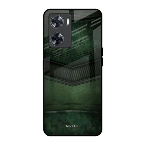 Green Leather OnePlus Nord N20 SE Glass Back Cover Online