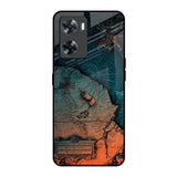 Geographical Map OnePlus Nord N20 SE Glass Back Cover Online