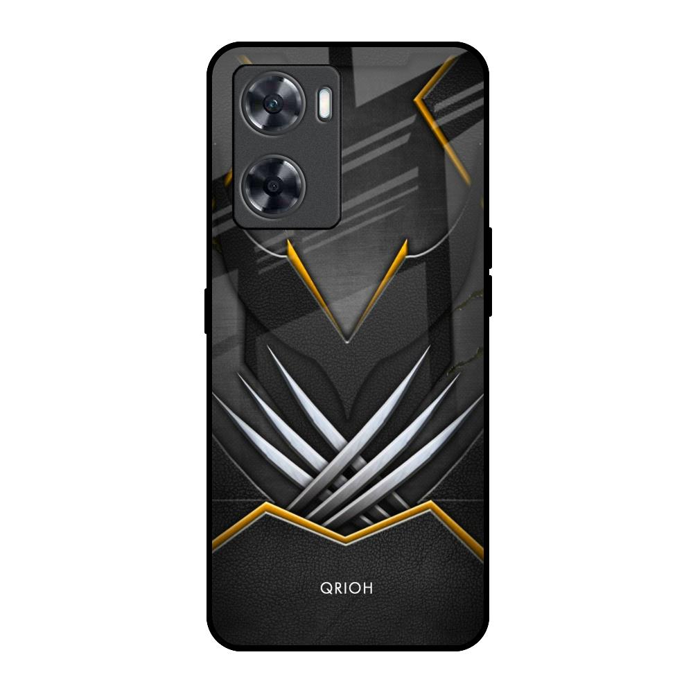 Black Warrior OnePlus Nord N20 SE Glass Back Cover Online