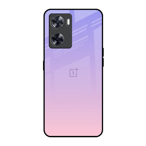 Lavender Gradient OnePlus Nord N20 SE Glass Back Cover Online
