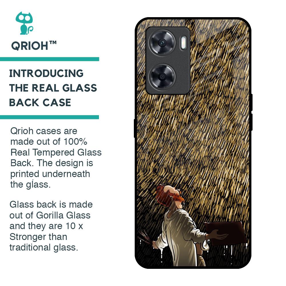 Rain Festival Glass Case for OnePlus Nord N20 SE