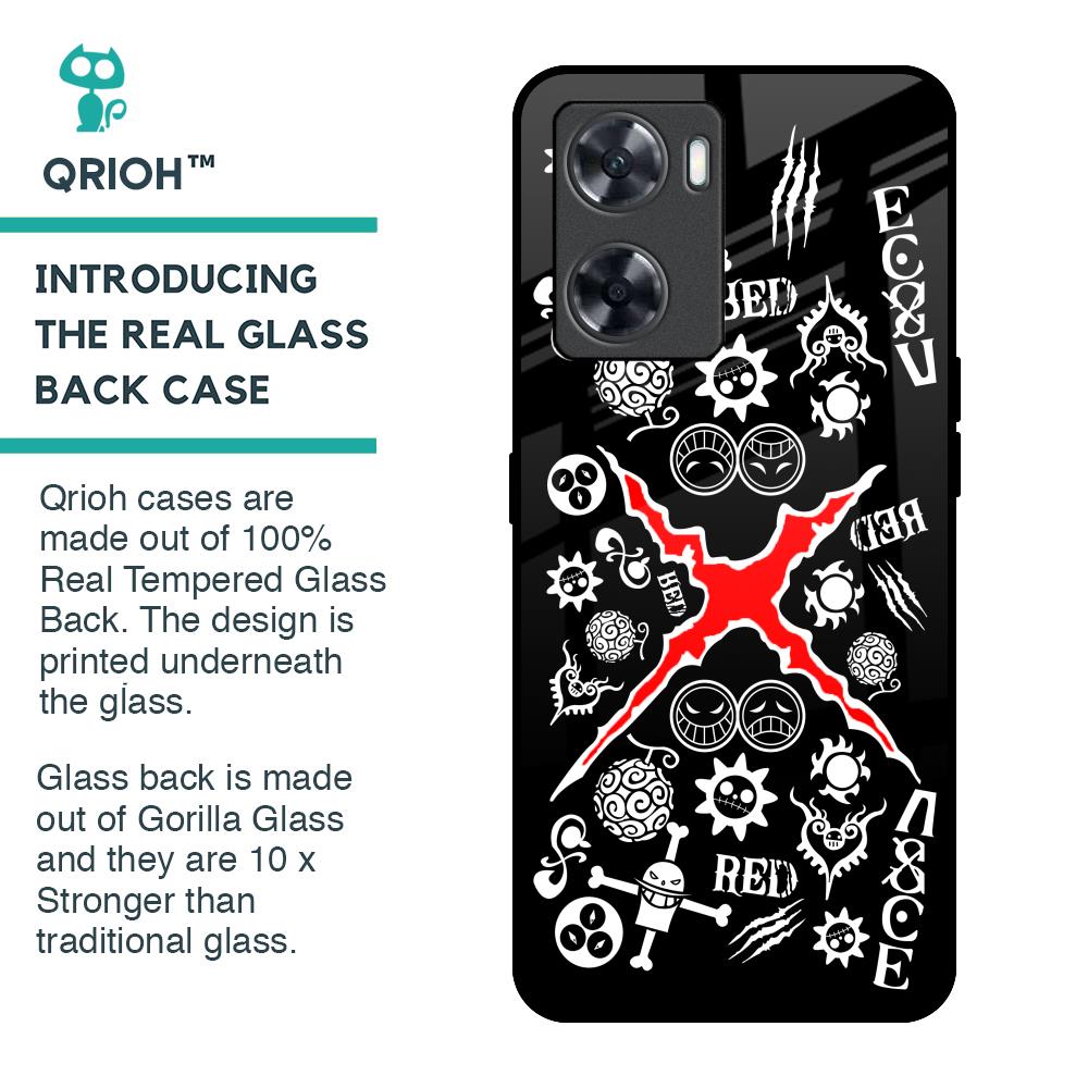 Red Zone Glass Case for OnePlus Nord N20 SE