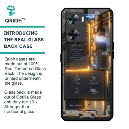 Glow Up Skeleton Glass Case for OnePlus Nord N20 SE