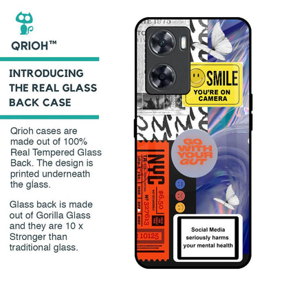 Smile for Camera Glass Case for OnePlus Nord N20 SE