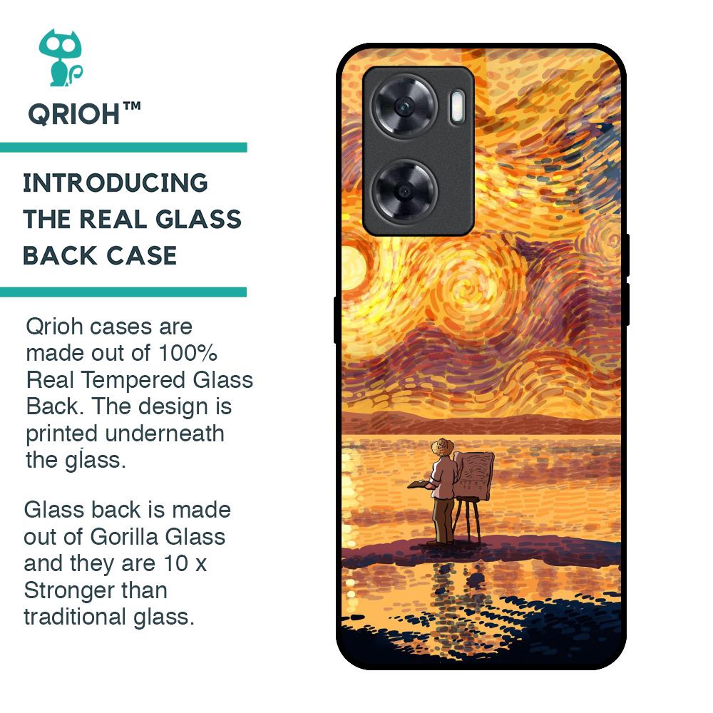 Sunset Vincent Glass Case for OnePlus Nord N20 SE