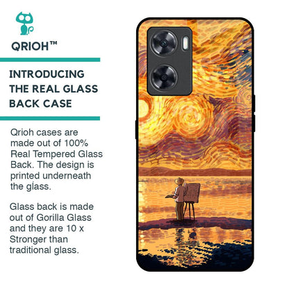 Sunset Vincent Glass Case for OnePlus Nord N20 SE