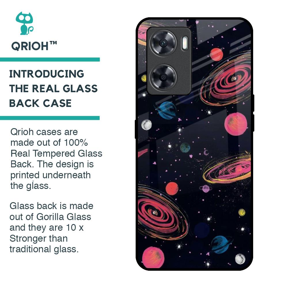 Galaxy In Dream Glass Case For OnePlus Nord N20 SE