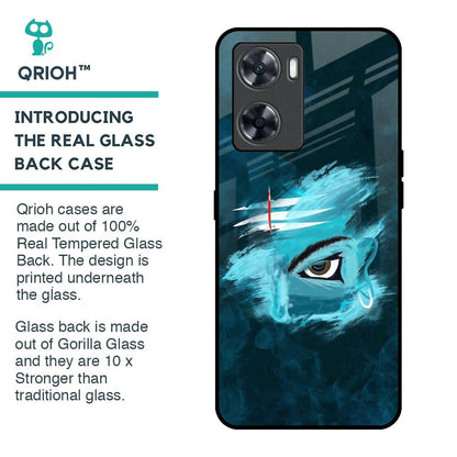 Power Of Trinetra Glass Case For OnePlus Nord N20 SE