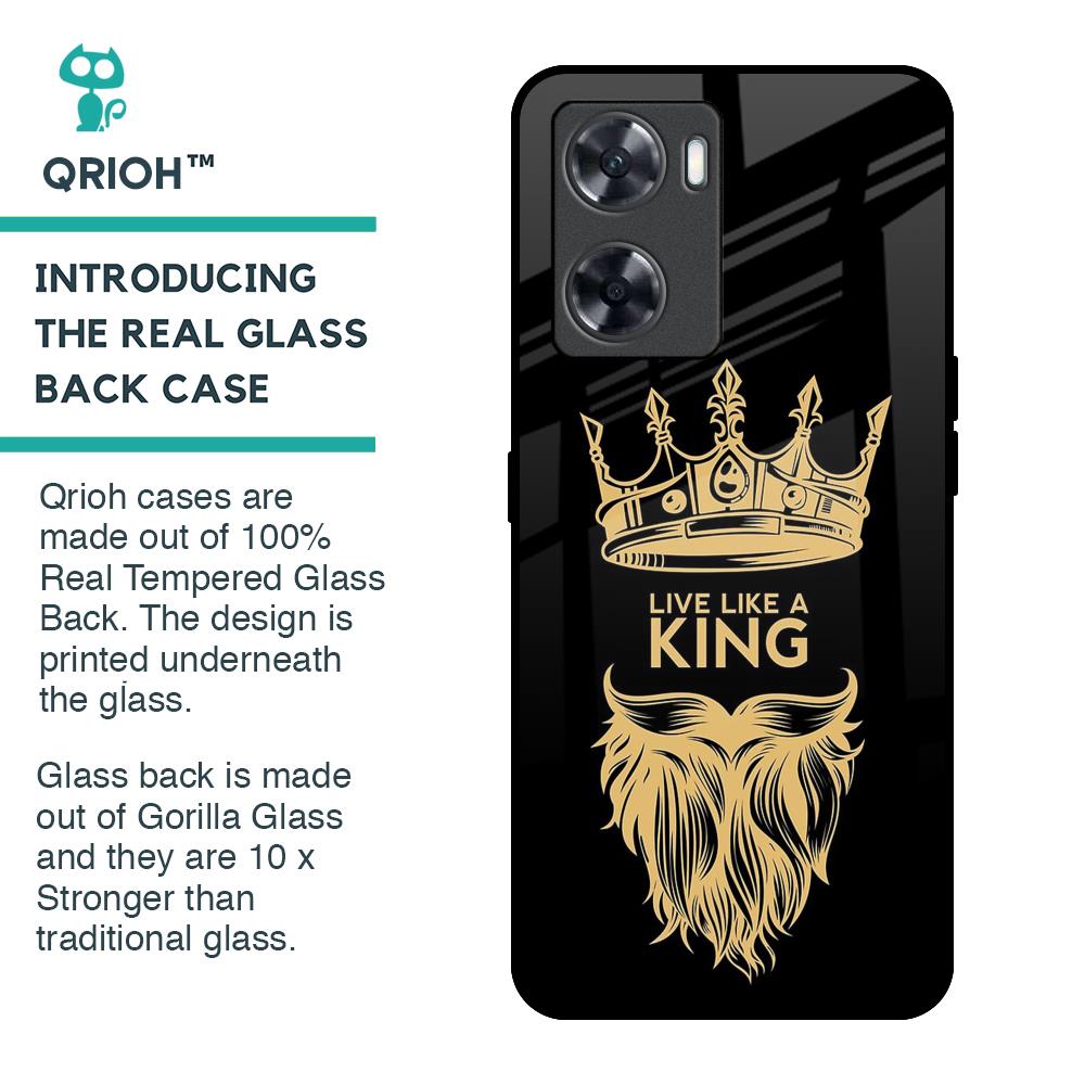 King Life Glass Case For OnePlus Nord N20 SE