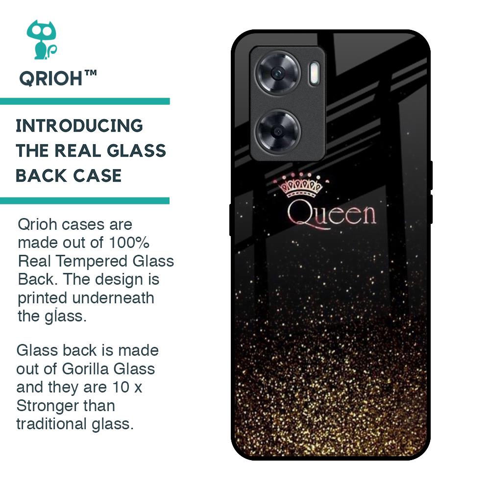I Am The Queen Glass Case for OnePlus Nord N20 SE