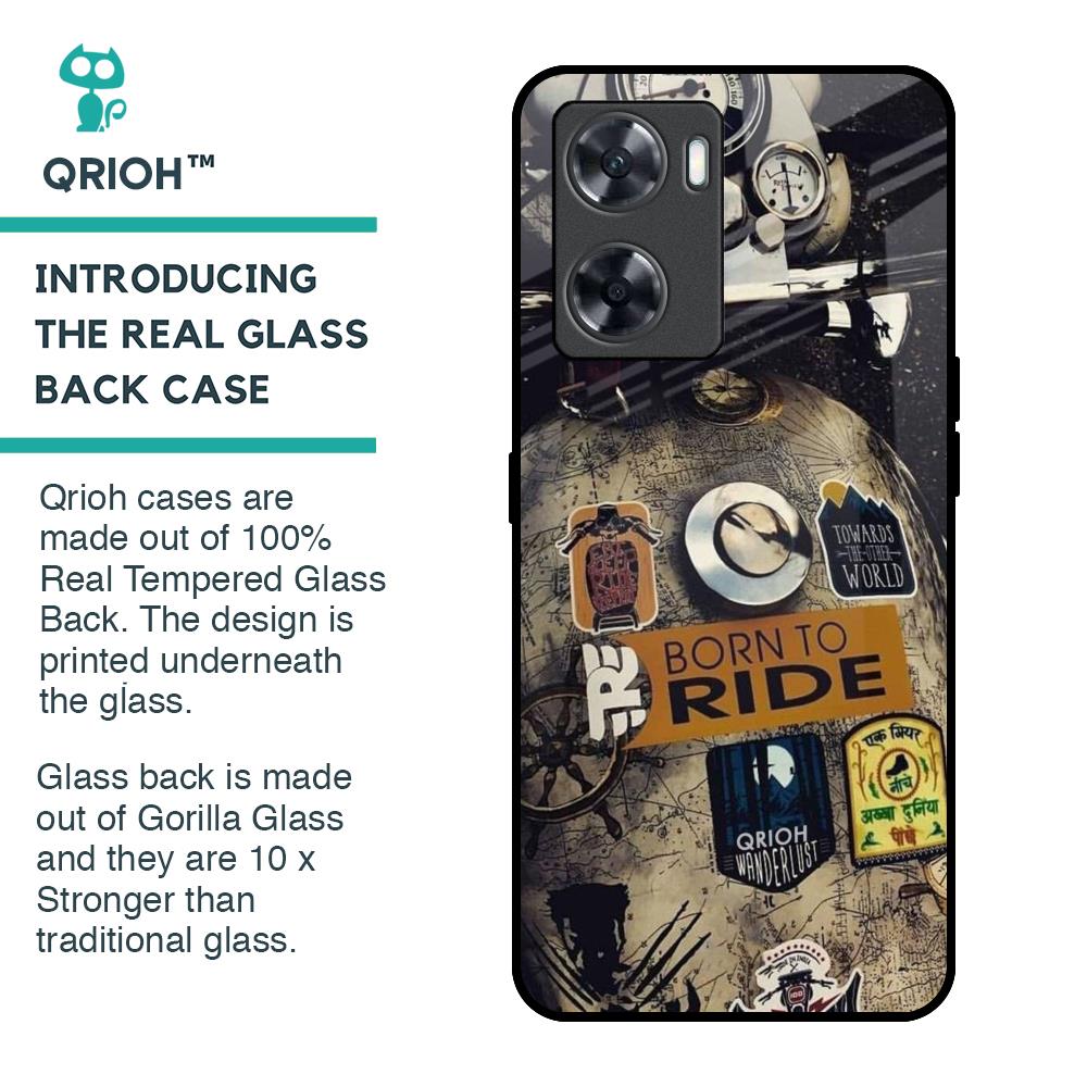 Ride Mode On Glass Case for OnePlus Nord N20 SE