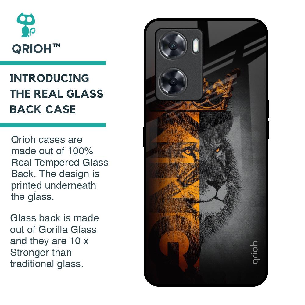 King Of Forest Glass Case for OnePlus Nord N20 SE