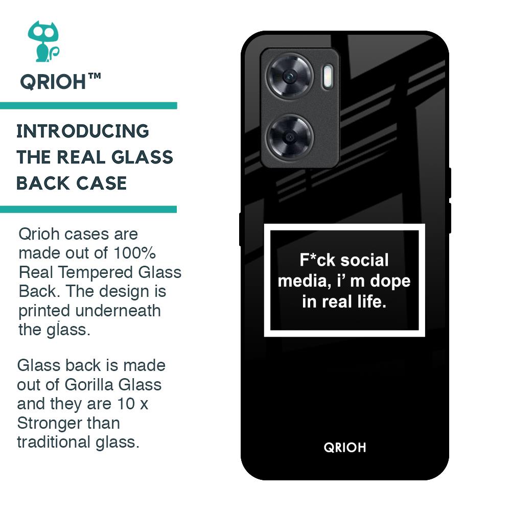 Dope In Life Glass Case for OnePlus Nord N20 SE