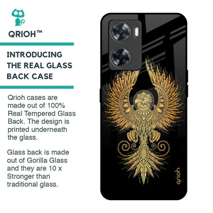 Mythical Phoenix Art Glass Case for OnePlus Nord N20 SE