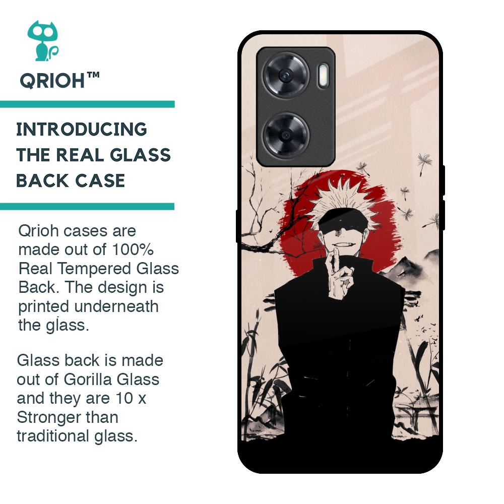 Manga Series Glass Case for OnePlus Nord N20 SE