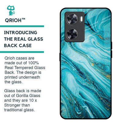 Ocean Marble Glass Case for OnePlus Nord N20 SE