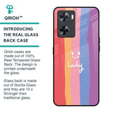 Lucky Abstract Glass Case for OnePlus Nord N20 SE