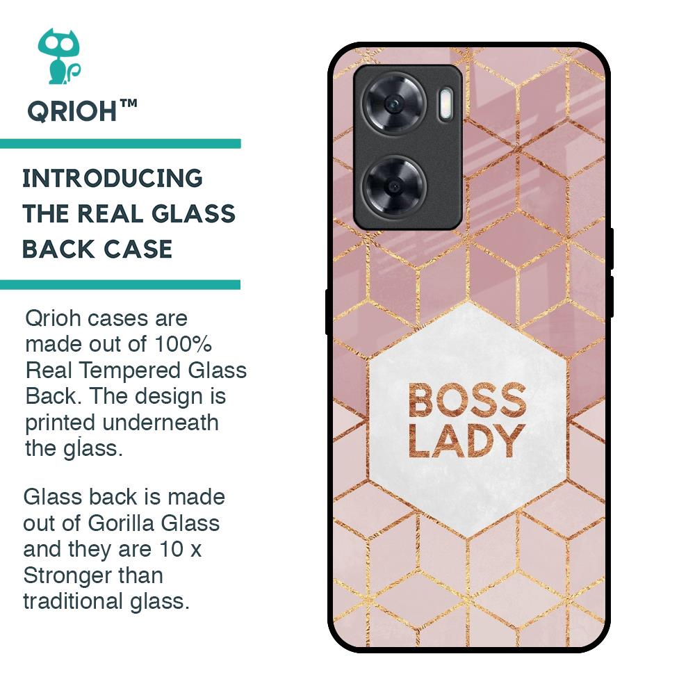 Boss Lady Glass Case for OnePlus Nord N20 SE
