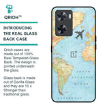 Fly Around The World Glass Case for OnePlus Nord N20 SE