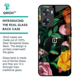 Flowers & Butterfly Glass Case for OnePlus Nord N20 SE