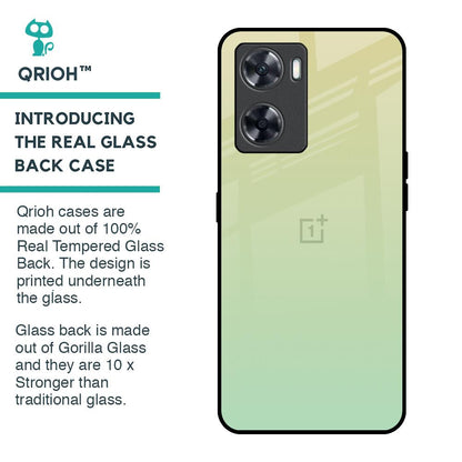 Mint Green Gradient Glass Case for OnePlus Nord N20 SE