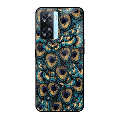 Peacock Feathers OnePlus Nord N20 SE Glass Cases & Covers Online