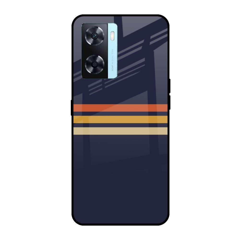 Tricolor Stripes OnePlus Nord N20 SE Glass Cases & Covers Online