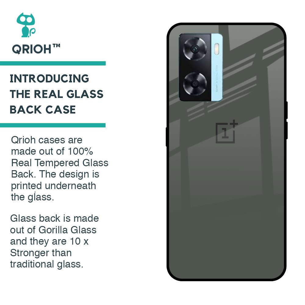Charcoal Glass Case for OnePlus Nord N20 SE