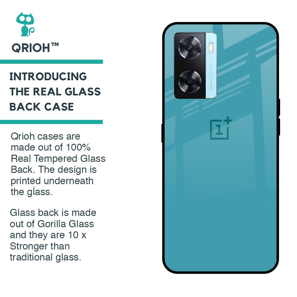 Oceanic Turquiose Glass Case for OnePlus Nord N20 SE