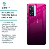 Purple Ombre Pattern Glass Case for OnePlus Nord N20 SE