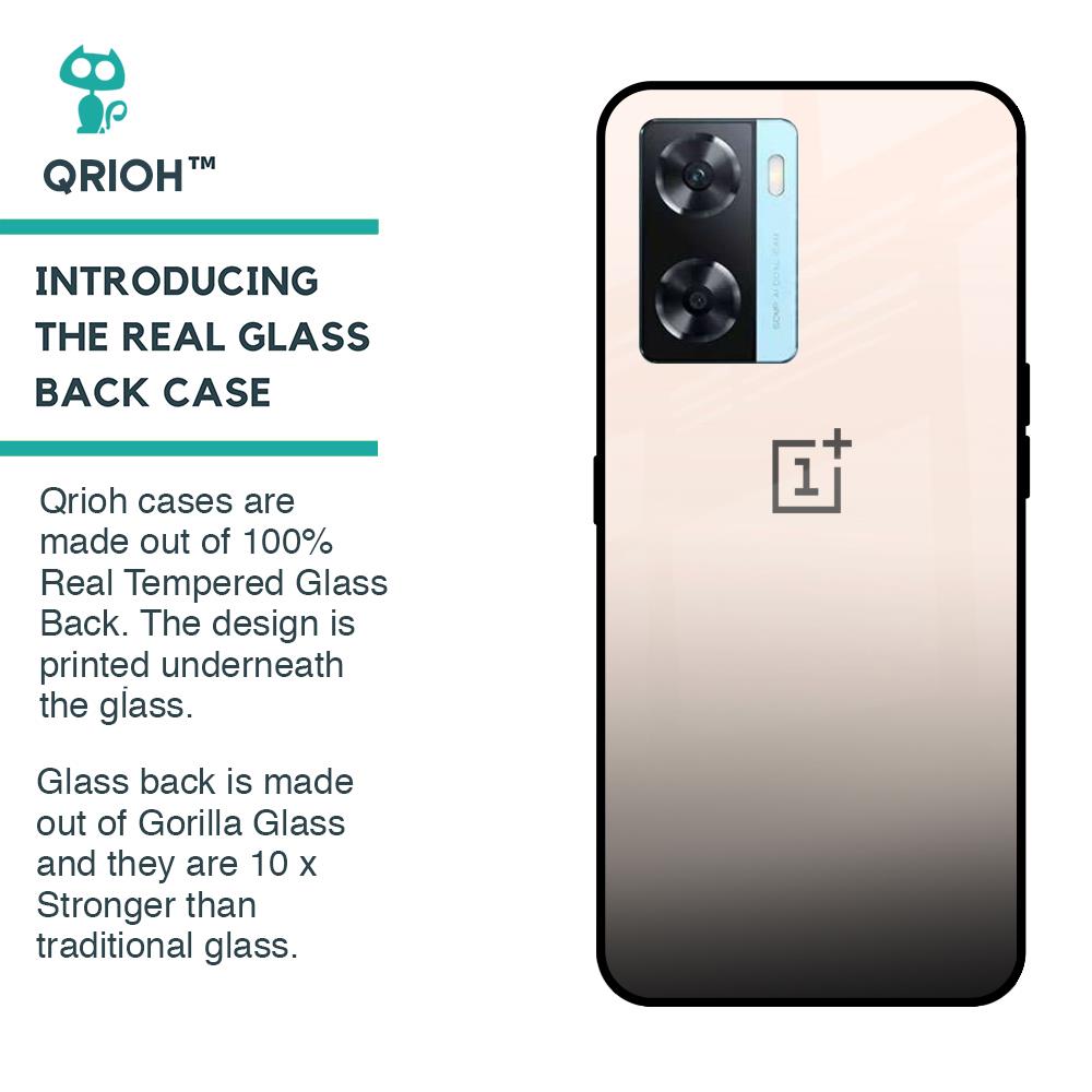 Dove Gradient Glass Case for OnePlus Nord N20 SE