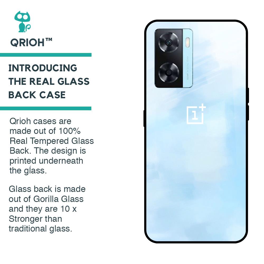 Bright Sky Glass Case for OnePlus Nord N20 SE