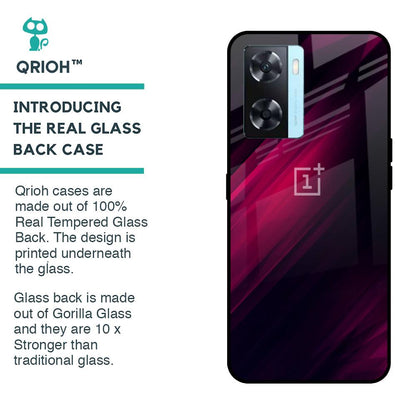 Razor Black Glass Case for OnePlus Nord N20 SE